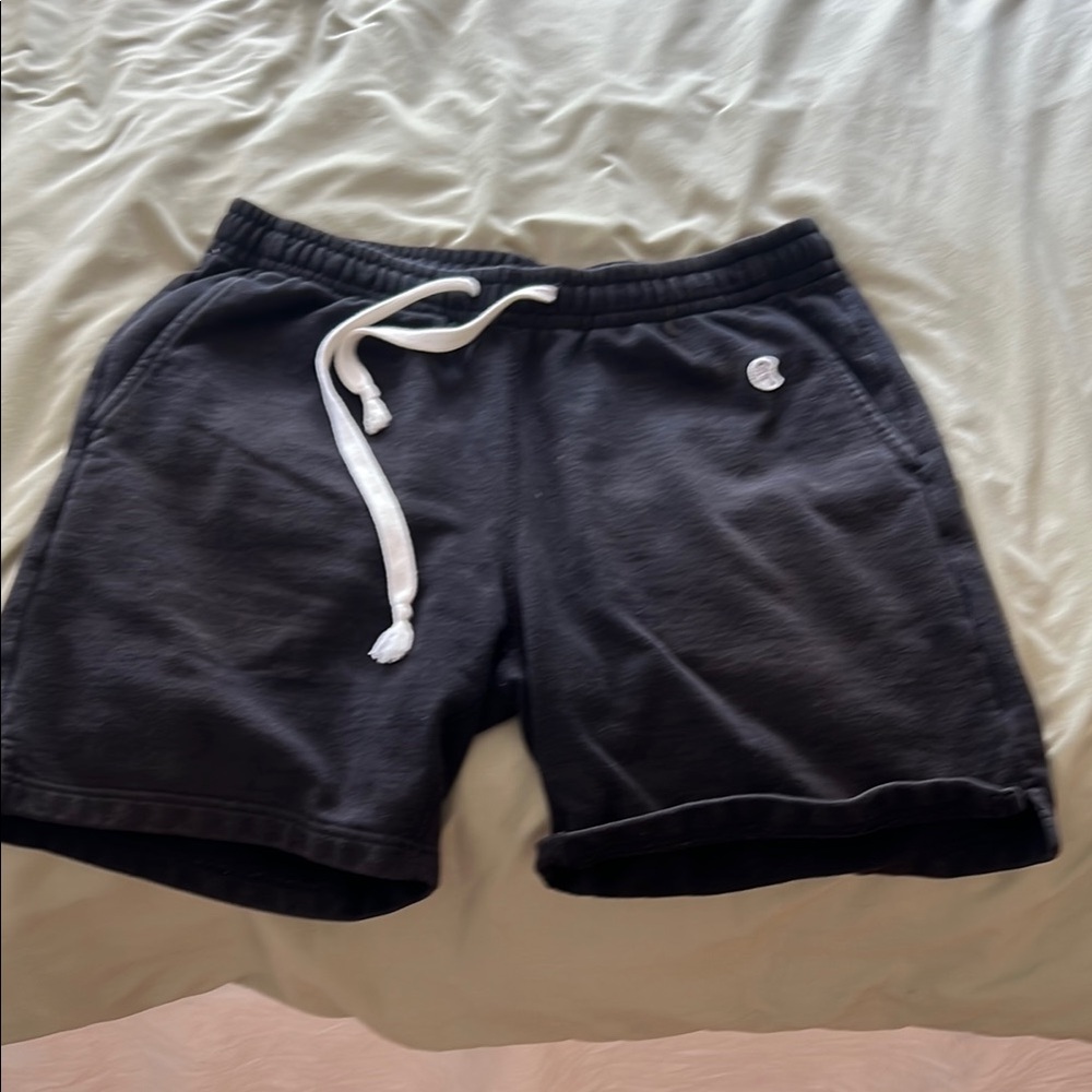 Todd Snyder X Champion Midweight Warmup Short 7” Black